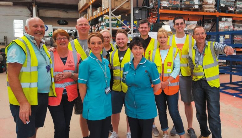 Staff help hospice Argos it... - The Worcester Observer