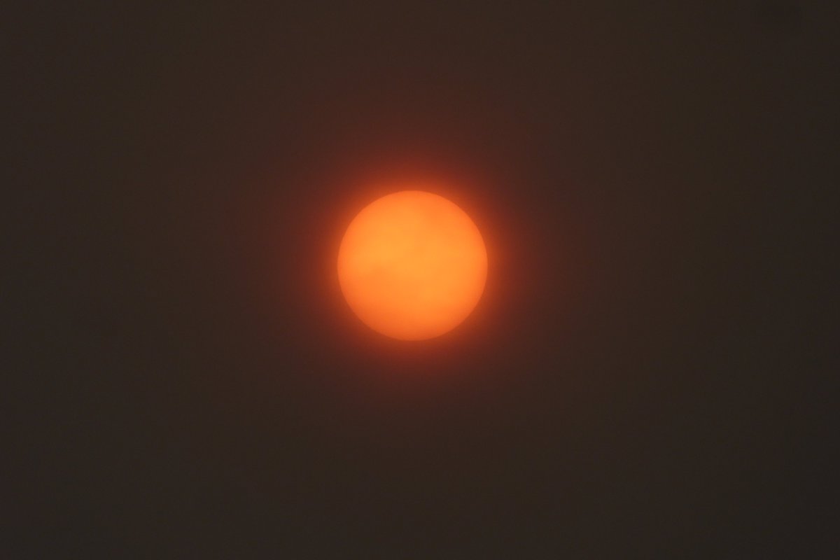 What has caused the sun to turn red today? The Worcester Observer