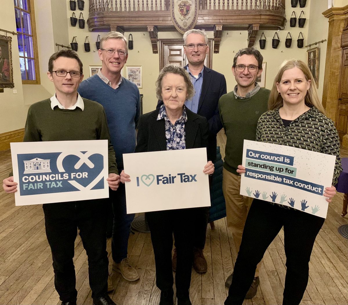 City councillors back pledge to be fair on all tax matters
